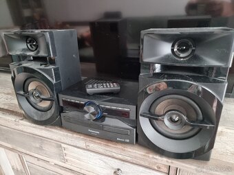 Hi-Fi veža Panasonic SA-UX100 300w RMS komplet - 2