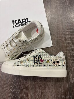 Karl Lagerfeld damske kožene tenisky č.36 - 2