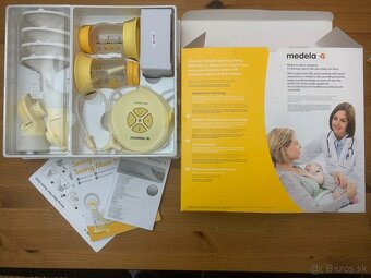 Elektrická odsávačka materského mlieka + fľaša - 2