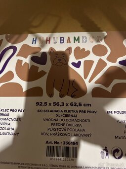 Predám novú skladaciu klietku pre psov - 2