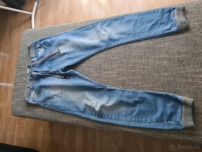 Panske jeansy a panska mikina oversize - 2