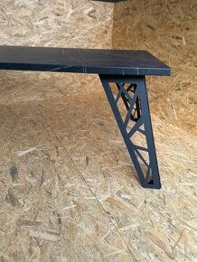 Kovové podnože stolové nohy stoly stolíky konzoly - 2