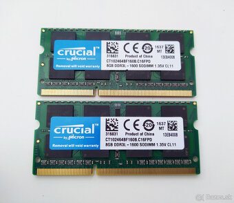 SODIMM DDR3L 16GB /2x 8GB/ 1600MHz - 2
