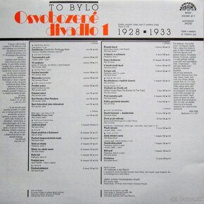 LP Jan Werich + Osvobozené divadlo 1928-1938 - 2