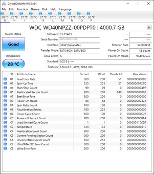 4TB Prenosny USB 3.0 2.5" harddisk - 2