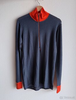 Nové tričko merino Devold Wool Mesh 190 Zip Neck Man - 2