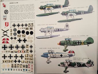 Obtlačky lietadlá 1/72 - 2