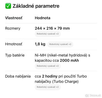 Predám robotický vysávač a mop - 2