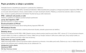 Suprava 3ks 1080p vonkajsie Kamery Xiaomi + router - 2