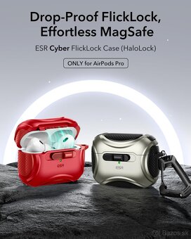 puzdro pre AirPods Pro 2, kompatibilné s AirPods Pro 2. a 1 - 2