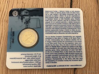 2 euro 2025 Slovensko BU karta, Majstrovstvá Európy v hokeji - 2