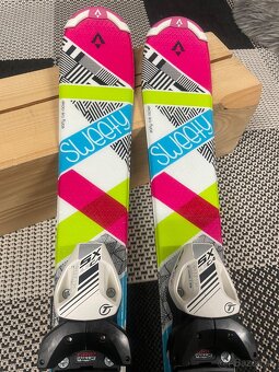 Junior dievčenské lyze tecno Pro sweety dĺžka 120cm - 2