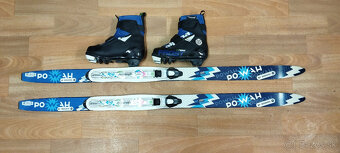 Predám det.bežk.set:ROSSIGNOL,100cm,bez šupin.NNN. - 2