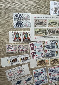 Známky ČSSR aršíky bloky páry c.12 - 2