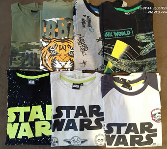 Tričká 15 ks -č. 146/152, 11-12 rokov - 2