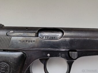 Pištoľ ČZ vzor 50, cal 7,65 - 2
