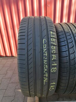 Letne 235/50R18 a 225/45R17 a 215/50R17 a 225/50R17 po kuse - 2