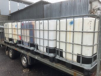 Plastová nádrž 600 L IBC kontajner 70-BB ZV LC NR - 2