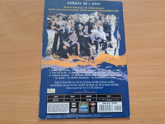 DVD Fešáci 25 Live - 2