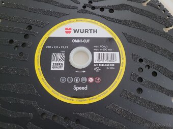 Kotúč Wurth Omni-Cut 230 - 2