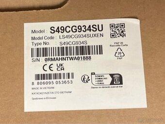 Samsung Oddysey OLED G9 49” - 2