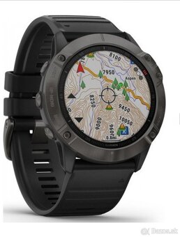 Garmin 6X Sapphire, výborný stav, hodinky + nabijací kábel - 2