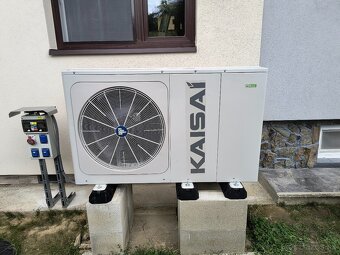 Predám tepelné čerpadlo KaiSai Arctic 12 kW, monoblok - 2