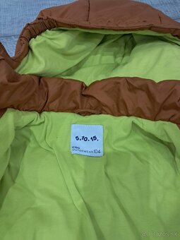 Zimná bunda, veľkosť 104, značka 5.10.15 - 2