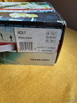 Detské nastaviteľné korčule na ľad 30-35 - 2