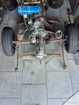 Zadná náprava s motorom Škoda 120 - 2