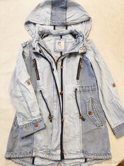 Tenká rifľová bunda 134 - 2