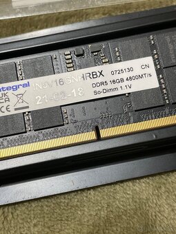 RAM 16 GB DDR5 4800 MT/s SO-DIMM (Integral) - 2