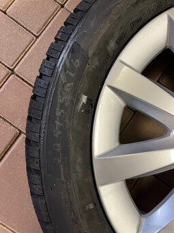 205/55R16 komplet zimné 2 kolesa Mb A/BDunlop - 2