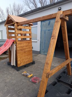 Detské ihrisko, veža, hojdačka - 2