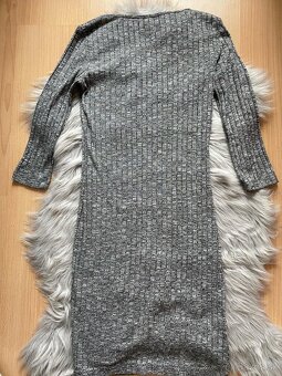 2x šaty s dlhým rukávom - 2