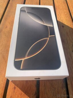 iPhone 16 pro MAX 256 GB - NOVY - 2