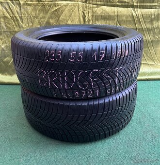 235/55 r17 celoročné Bridgestone 103V - 2