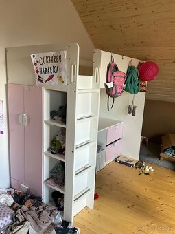 Detska poschodova postel smastad ikea - 2