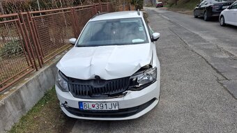 Havarovana Skoda Fabia combi 1.4. Tdi 66 KW - 2