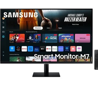 32" 4K Samsung Smart Monitor M70D Čierny - 2