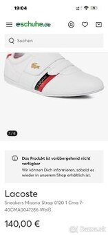 Karl Lagerfeld 43 velkost a 45 Lacoste nove - 2