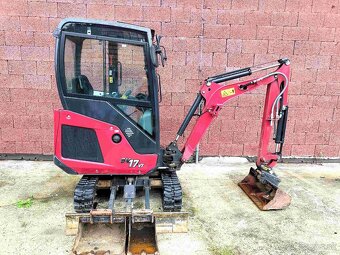 minibager Yanmar SV17VT pásové rýpadlo RV2022 Mth 260 - 2