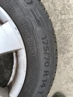 Skoda,seat, 14" Alu 175/70R14 LETNE - 2