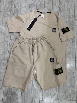 Stone Island krémová súprava - 2