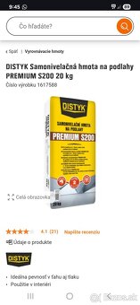 Predam 5x 25kg samonivelacnej hmoty - 2