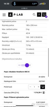 Inkubátor Heratherm - 2
