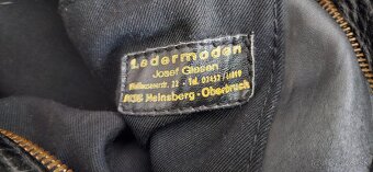 Koženná dvojdielna kombinéza - 2