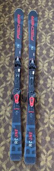 Predám lyže FISCHER RC ONE F18 167 cm + viazanie  RS11 - 2