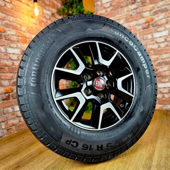 Alu R16 5x118 orig. FIAT DUCATO+ letné pneu 235/65R16C - 2