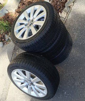 Predám zimné kolesá 5x 100 R16 J7/ET34 + zimné pneu 215/45 - 2